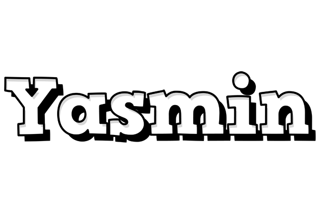 Yasmin snowing logo