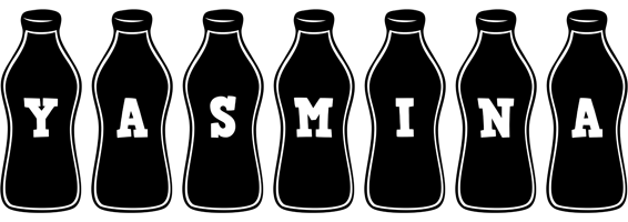 Yasmina bottle logo