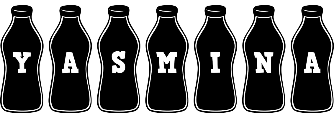 Yasmina bottle logo