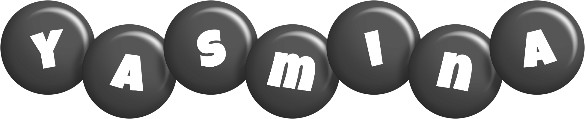 Yasmina candy-black logo