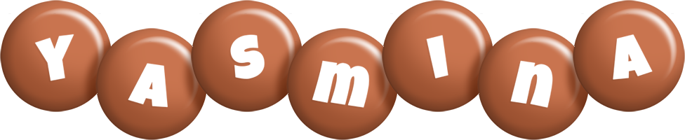 Yasmina candy-brown logo