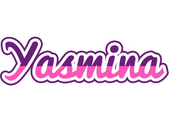Yasmina cheerful logo