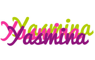 Yasmina flowers logo