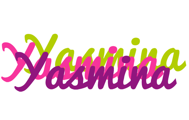 Yasmina flowers logo