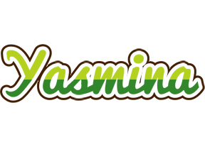 Yasmina golfing logo