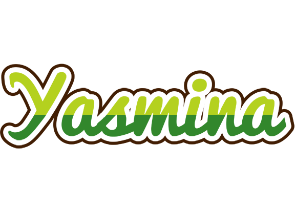 Yasmina golfing logo