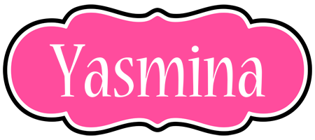 Yasmina invitation logo