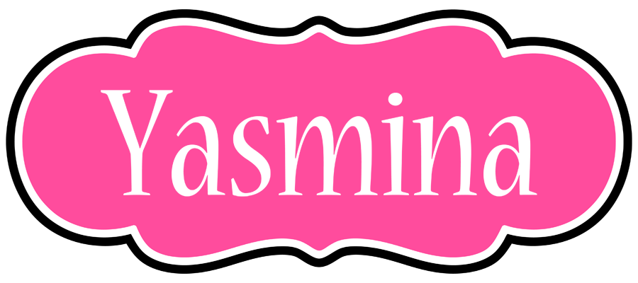 Yasmina invitation logo