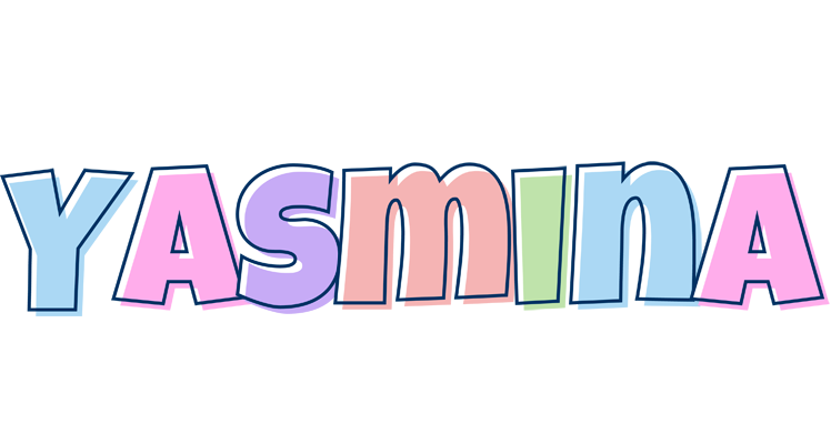 Yasmina pastel logo