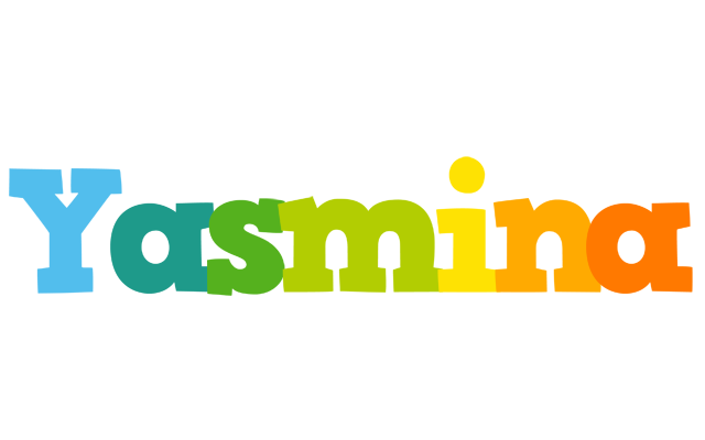 Yasmina rainbows logo