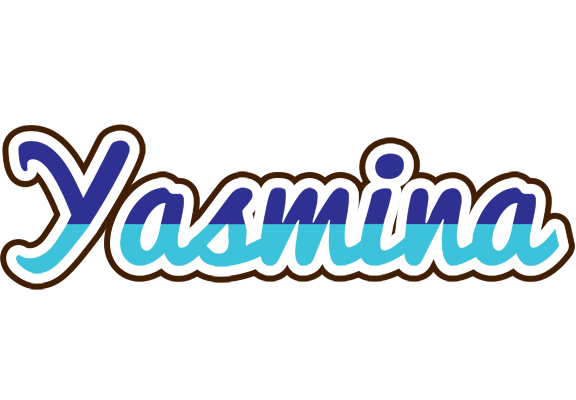 Yasmina raining logo