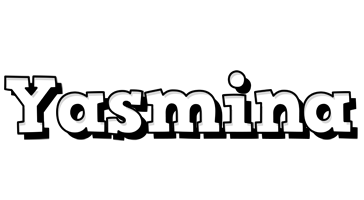 Yasmina snowing logo
