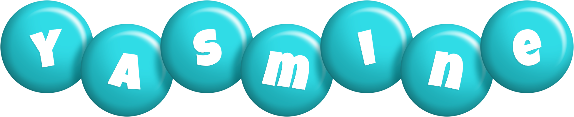 Yasmine candy-azur logo