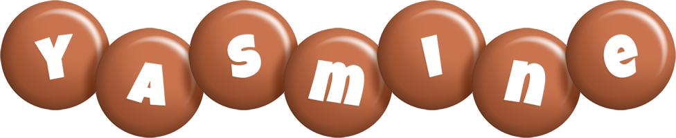 Yasmine candy-brown logo