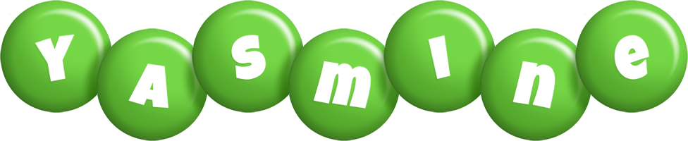 Yasmine candy-green logo