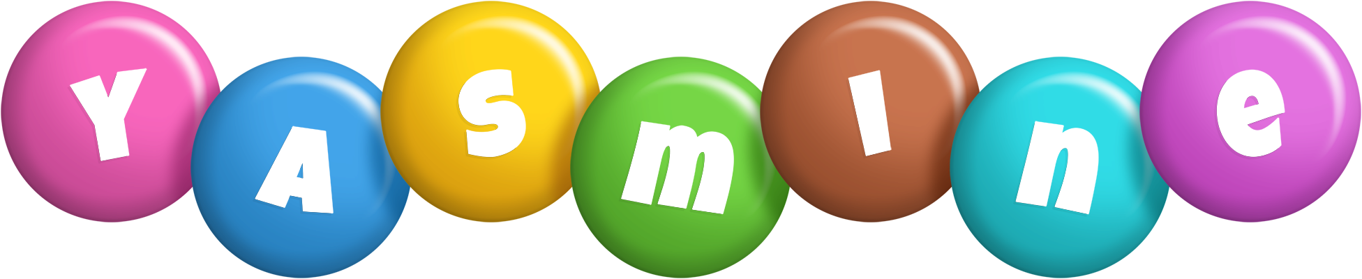 Yasmine candy logo