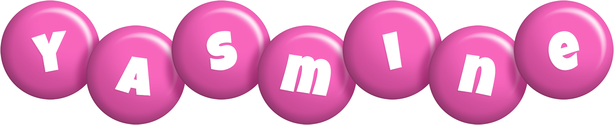 Yasmine candy-pink logo