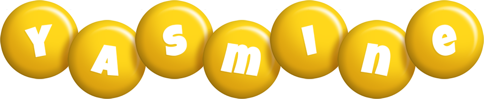 Yasmine candy-yellow logo