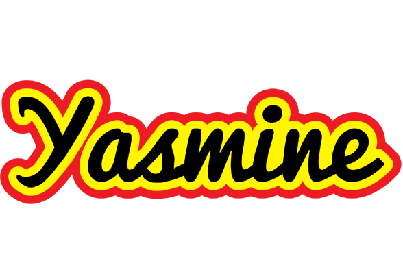 Yasmine flaming logo