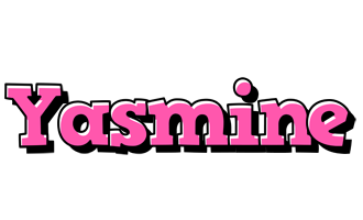Yasmine girlish logo