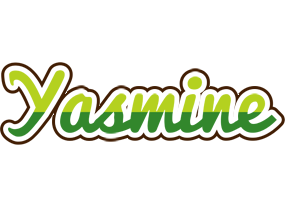Yasmine golfing logo