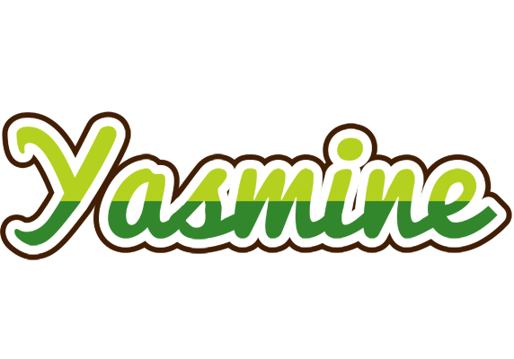 Yasmine golfing logo