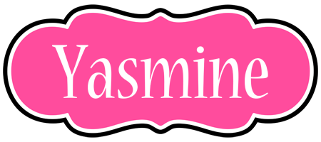 Yasmine invitation logo