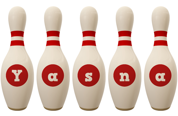 Yasna bowling-pin logo