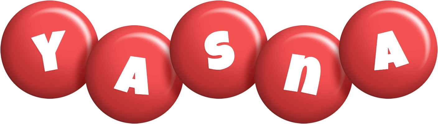 Yasna candy-red logo