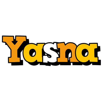 Yasna cartoon logo