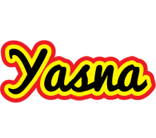 Yasna flaming logo