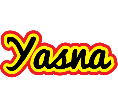Yasna flaming logo