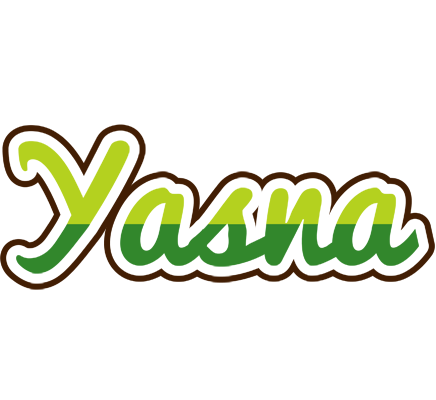 Yasna golfing logo
