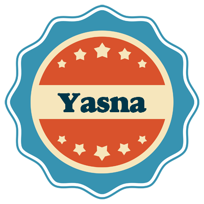 Yasna labels logo
