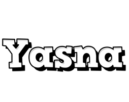 Yasna snowing logo