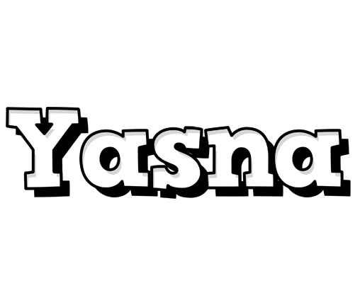 Yasna snowing logo