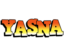 Yasna sunset logo