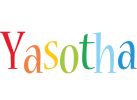 Yasotha birthday logo