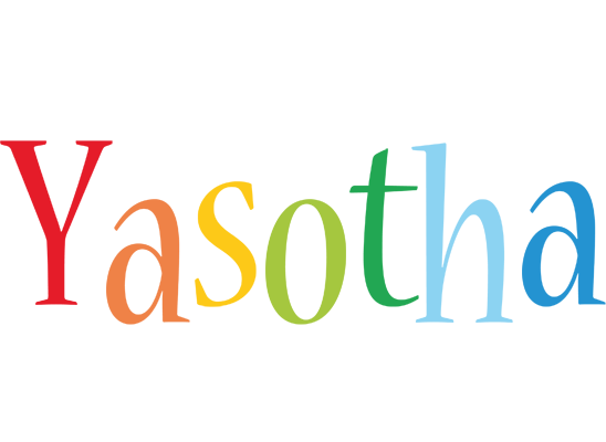 Yasotha birthday logo