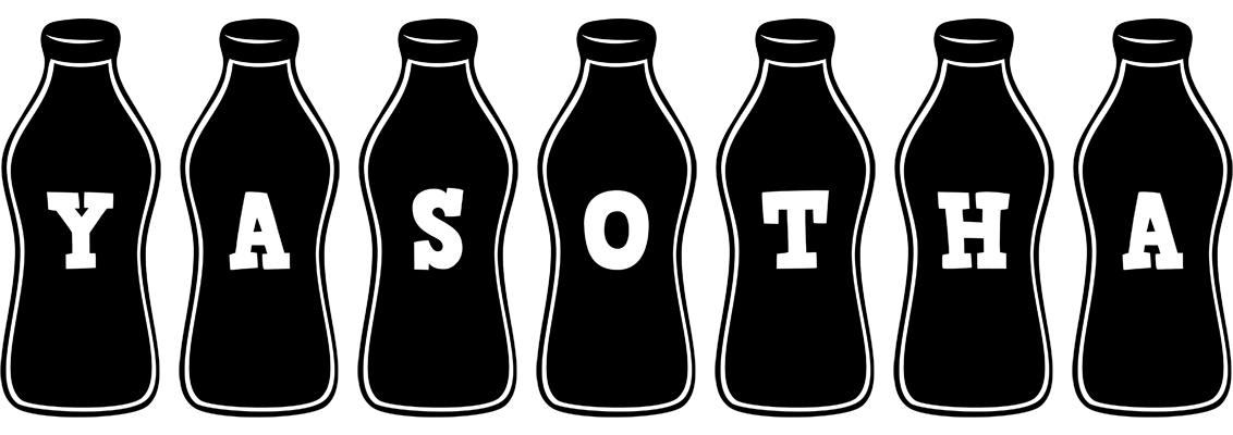 Yasotha bottle logo