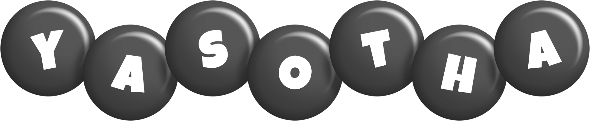 Yasotha candy-black logo