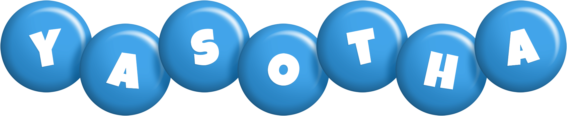 Yasotha candy-blue logo