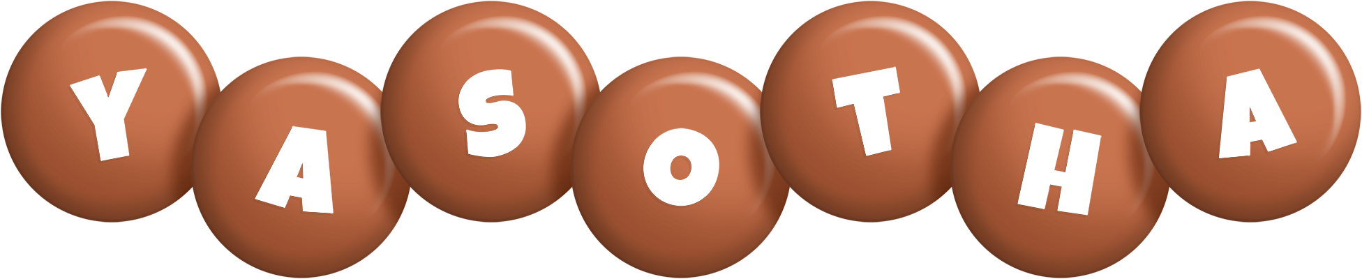 Yasotha candy-brown logo