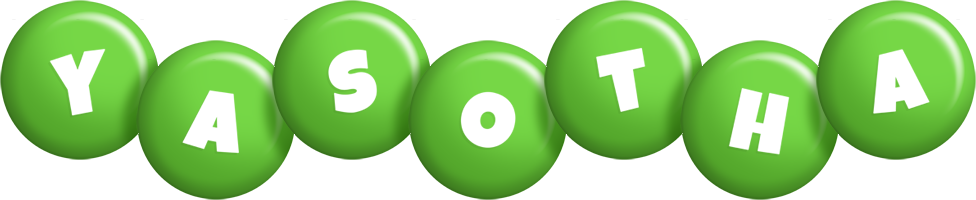 Yasotha candy-green logo