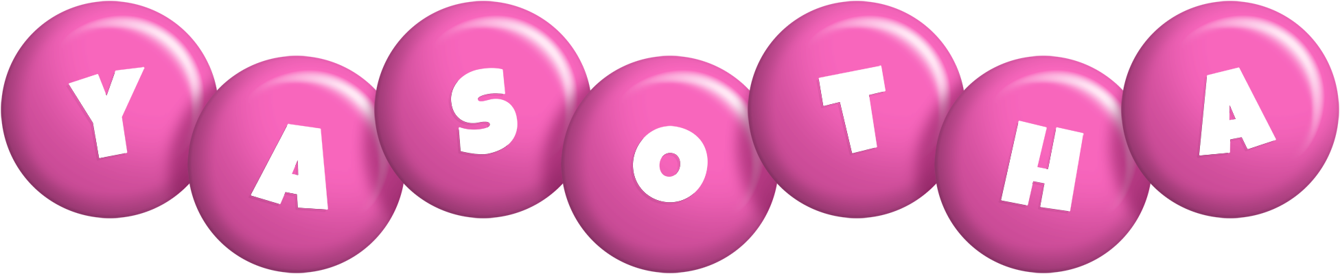 Yasotha candy-pink logo