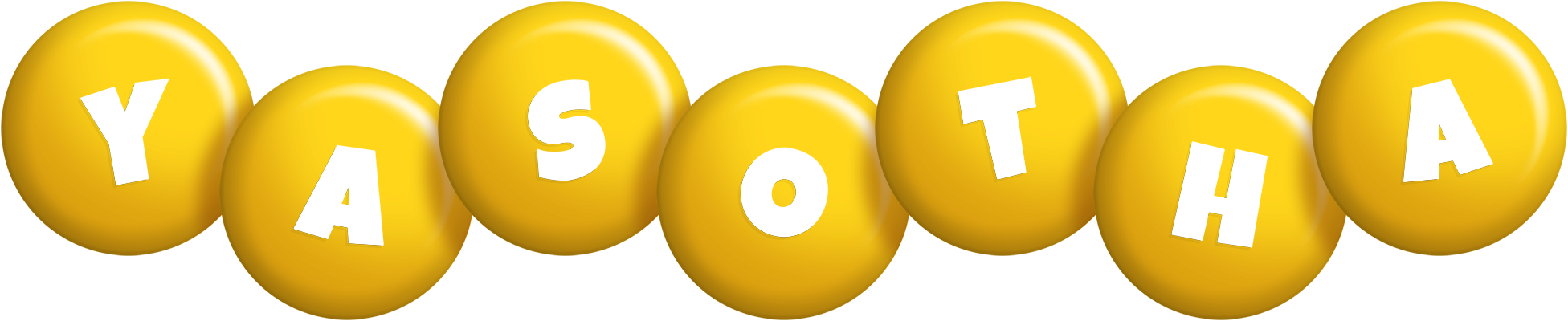 Yasotha candy-yellow logo