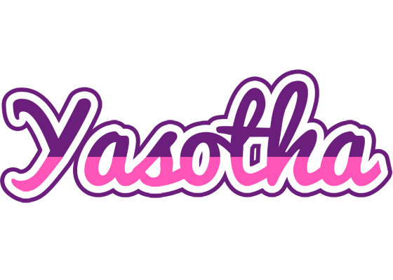 Yasotha cheerful logo