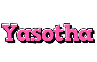 Yasotha girlish logo