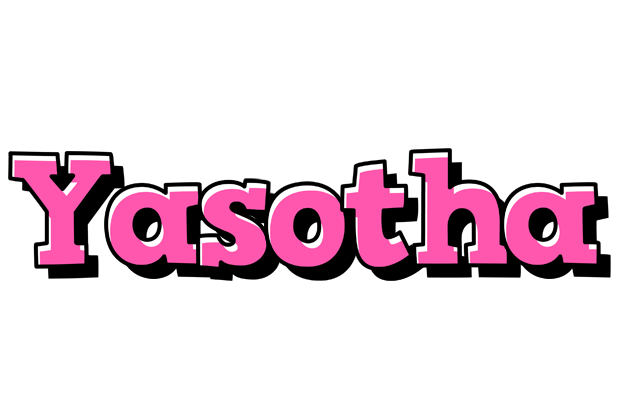 Yasotha girlish logo