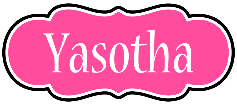 Yasotha invitation logo